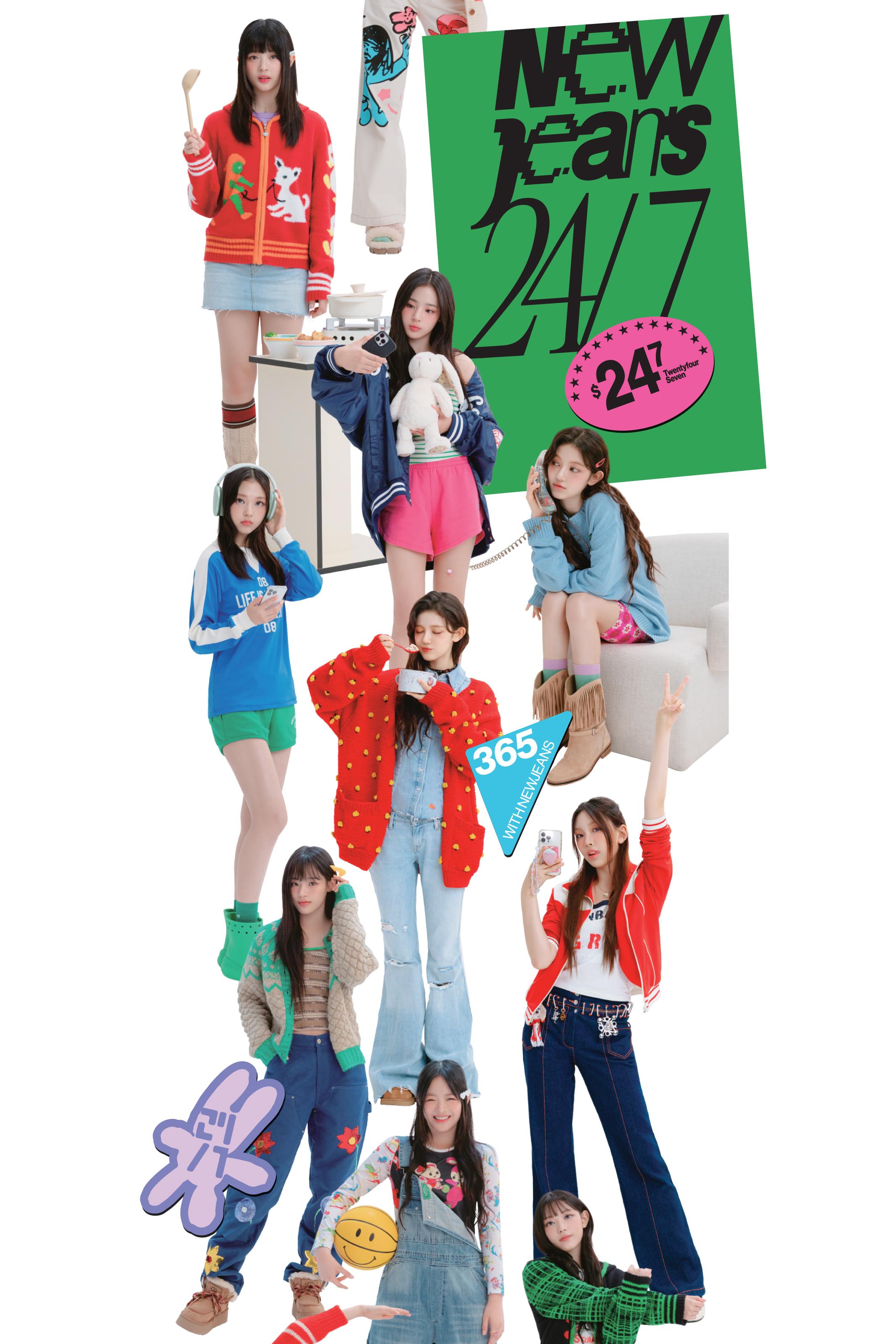 NewJeans 2024 Season's Greetings, 24/7 with NewJeans — ORKR